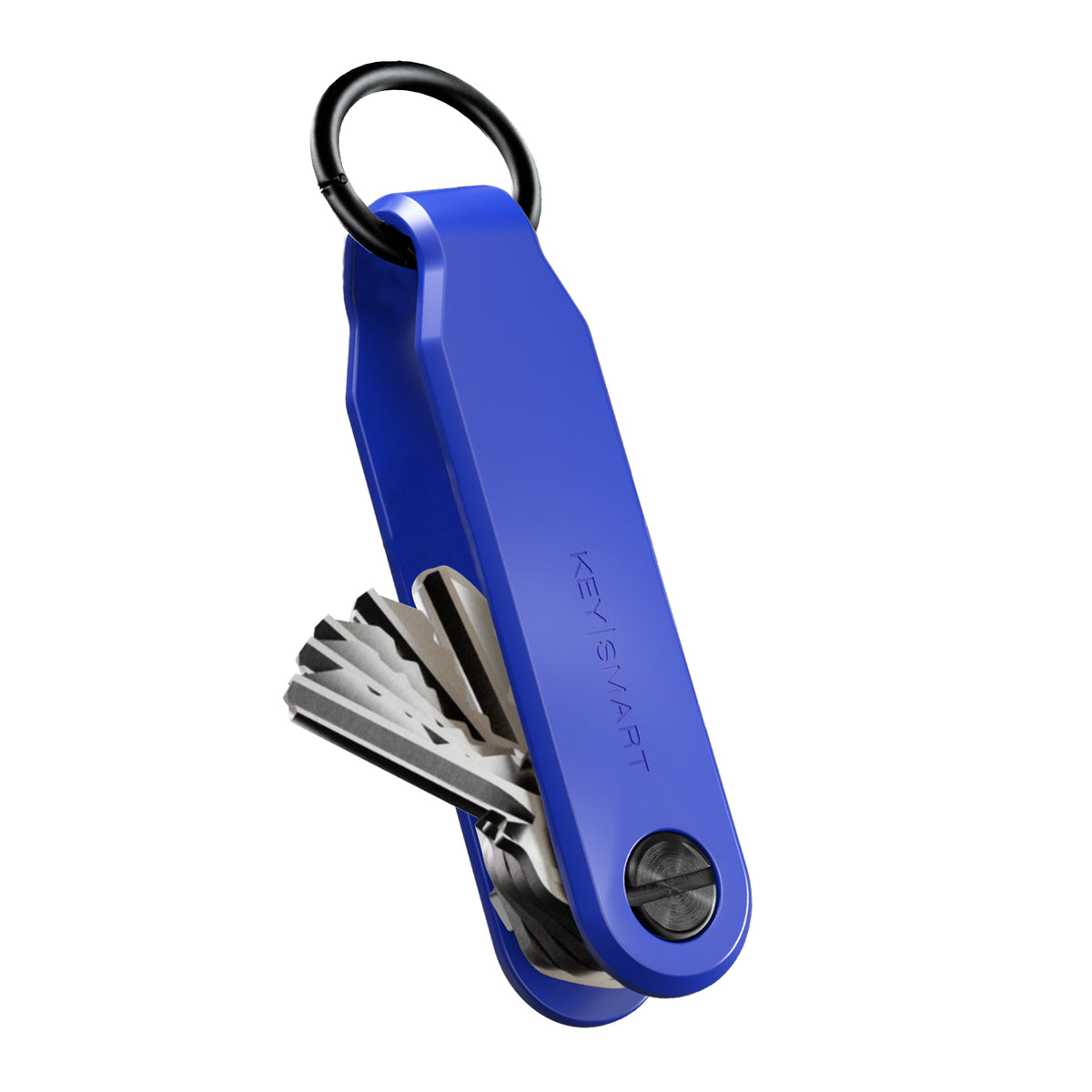 Keysmart® Loop Blue | Key Holder With Locking Screws | Organize Up To 5 Keys
