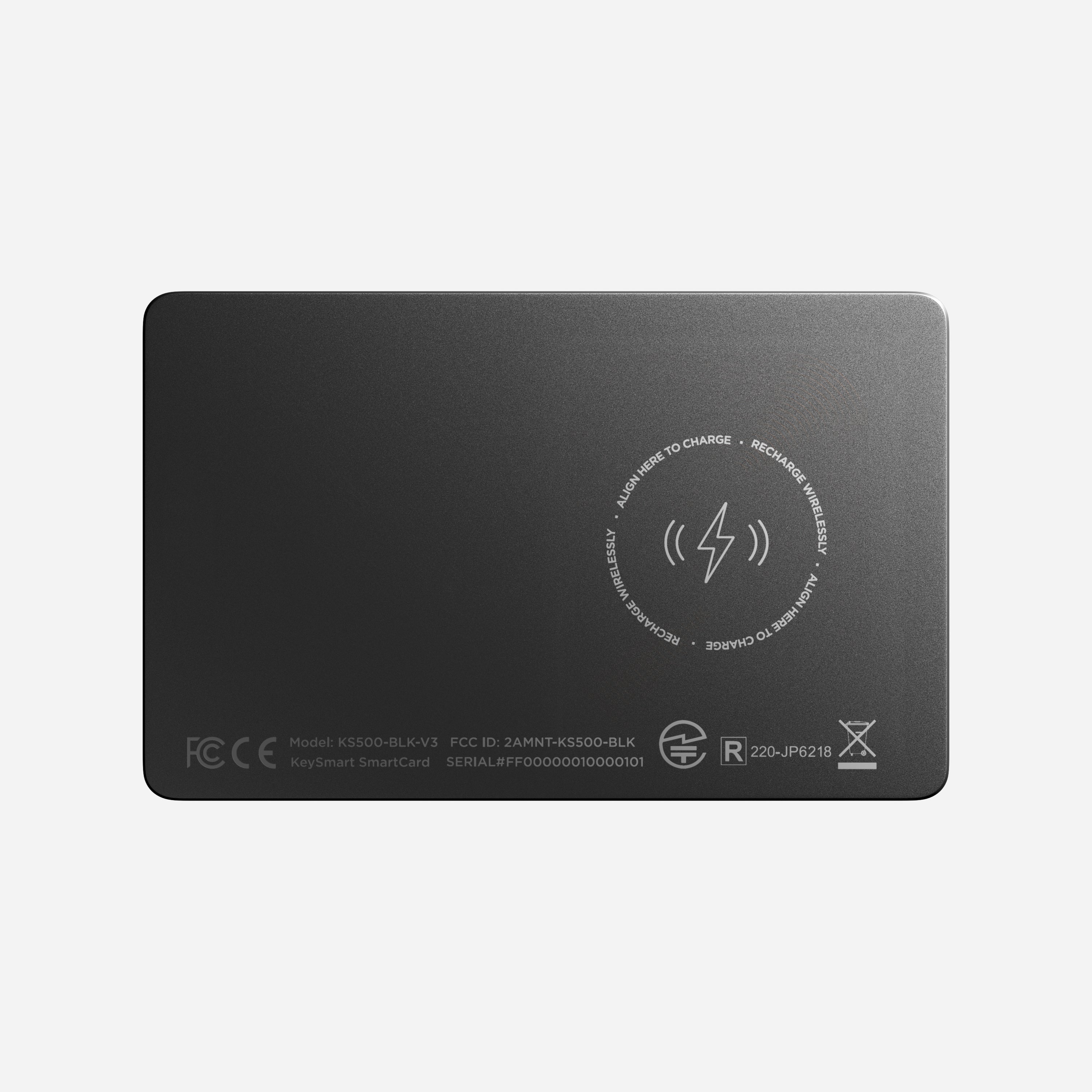 SmartCard (Gen 3) | Works With Apple Find My & Android Find Hub | Wireless Charging
