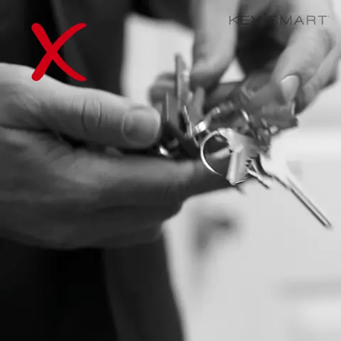 KeySmart Classic | Compact Key Organizer | Holds Up To 8 Keys