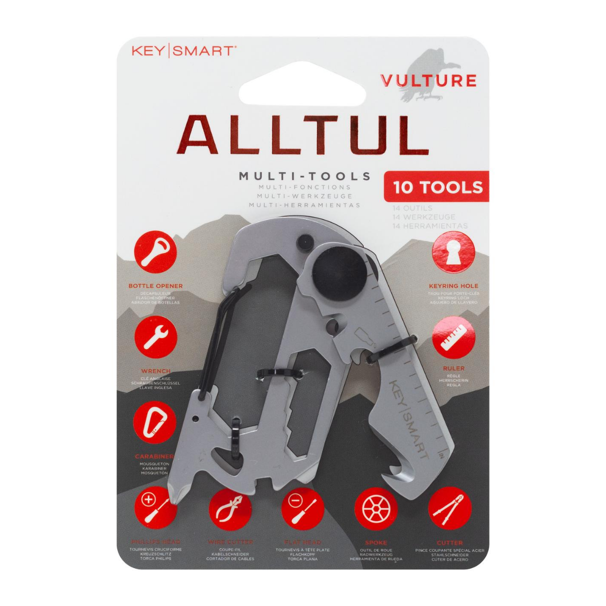ALLTUL™ | Sturdy & Lightweight| Up to 10 Tools In 1 | 8 Fun Designs