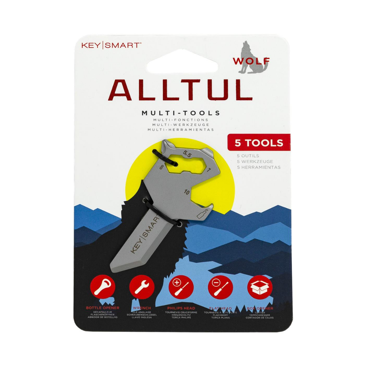 ALLTUL™ | Sturdy & Lightweight| Up to 10 Tools In 1 | 8 Fun Designs