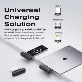 Statik® Snap-N-Charge® | Universal Magnetic Power Bank