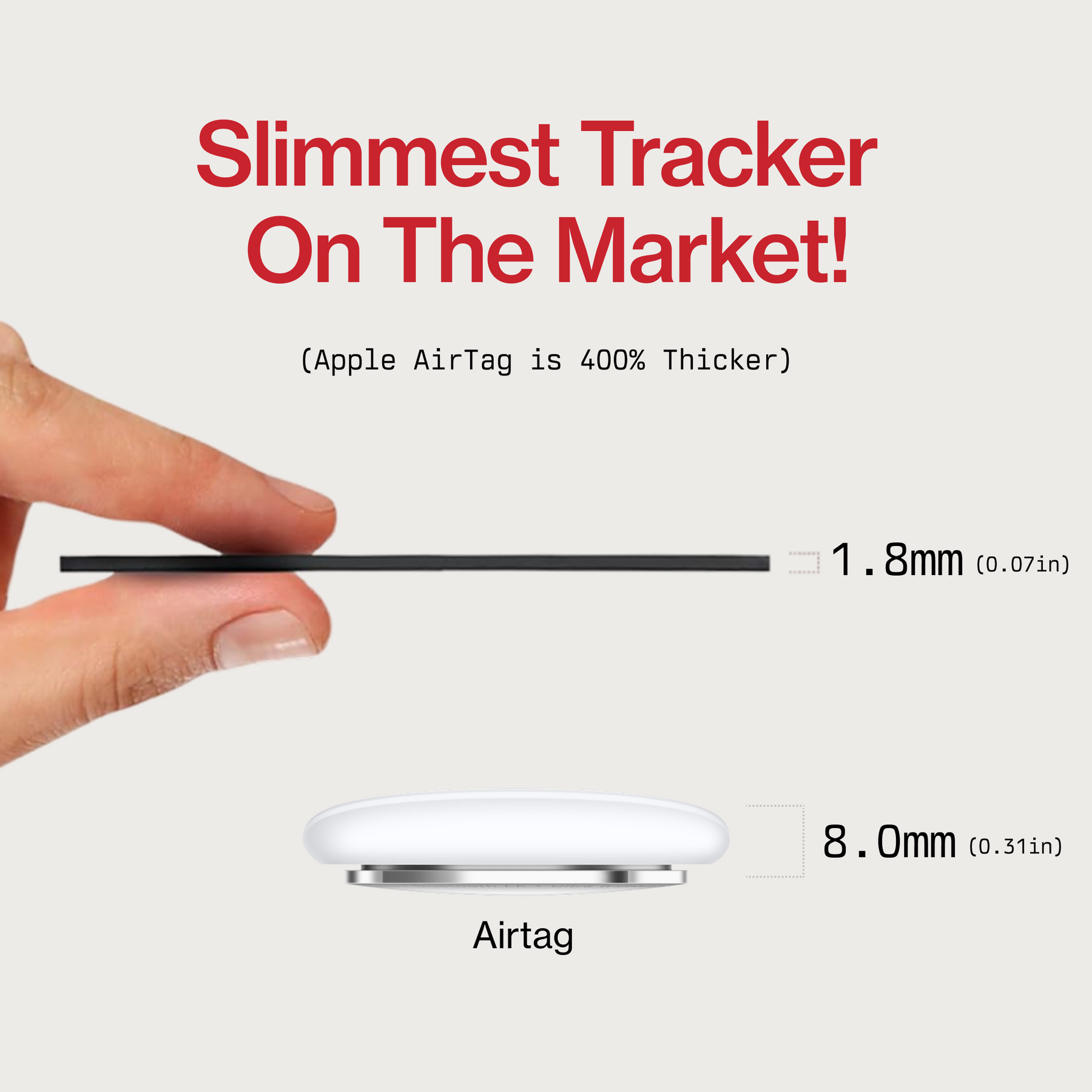 SmartCard (Gen 3) | Works With Apple Find My & Android Find Hub  | Wireless Charging