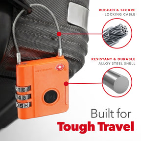 SmartLock Tracking Device | Luggage Lock | Works With Apple Find My App