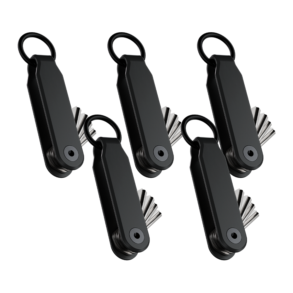 5 Pack Keysmart® Loop | Key Holder With Locking Screws | Organize Up To 5 Keys