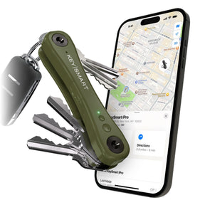 KeySmart® iPro | Works With Apple Find My Network | Holds Up to 14 Keys