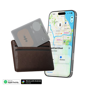 SmartCard Ghost (Gen 3) | Works With Apple Find My & Android Find Hub  | Wireless Charging