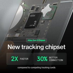 SmartCard Ghost (Gen 3) | Works With Apple Find My & Android Find Hub  | Wireless Charging