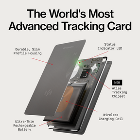 SmartCard Pro | Works With Apple Find My & Android Find Hub  | Wireless Charging