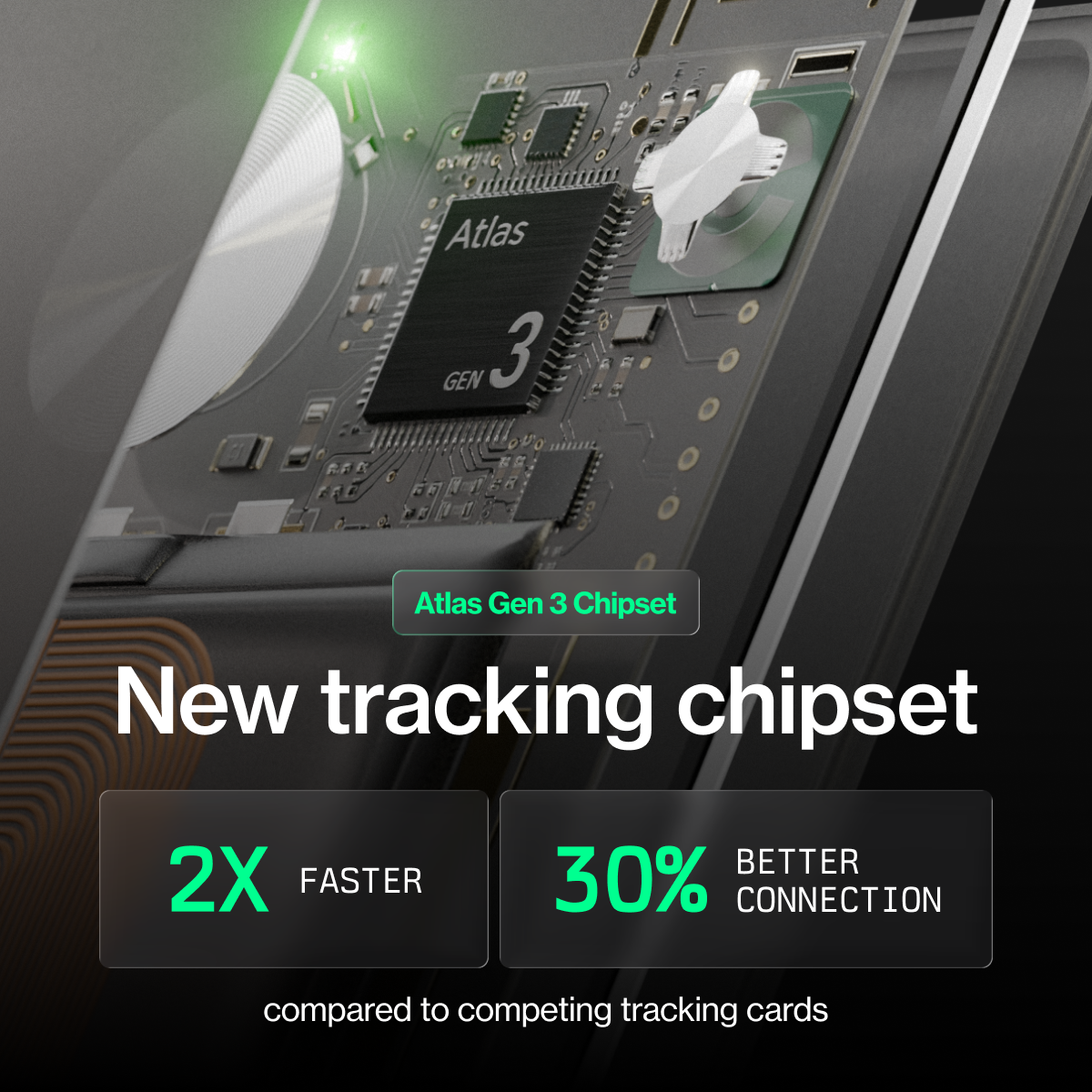 SmartCard Pro | Works With Apple Find My & Android Find Hub  | Wireless Charging
