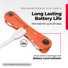 KeySmart® iPro | Works With Apple Find My Network | Holds Up to 14 Keys