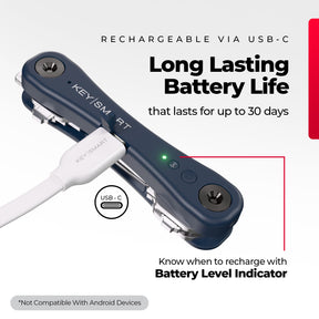 KeySmart® iPro | Works With Apple Find My Network | Holds Up to 14 Keys