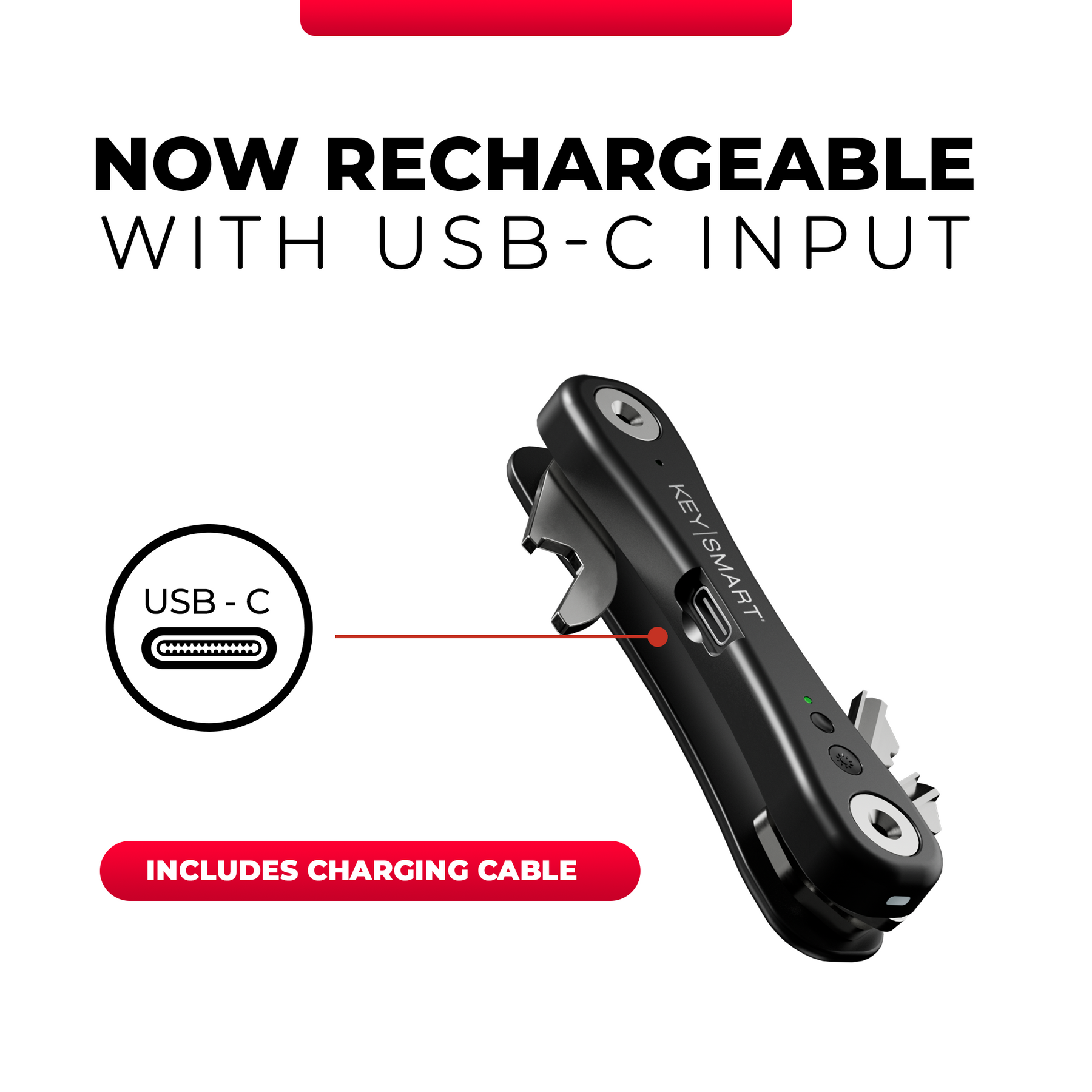 KeySmart® iPro | Works With Apple Find My Network | Holds Up to 14 Keys